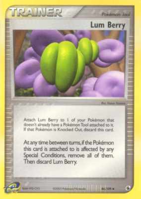 084 / 109 Lum Berry non comune (EN) -NEAR MINT-