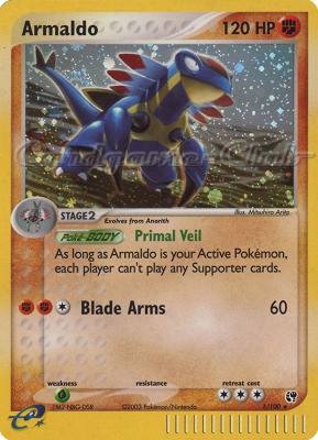 001 / 100 Armaldo rara foil (EN) -NEAR MINT-