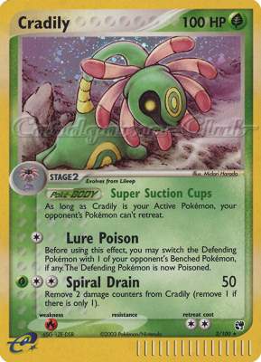 003 / 100 Cradily rara foil (EN) -NEAR MINT-