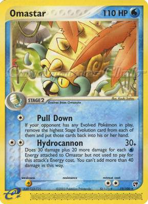 019 / 100 Omastar rara (EN) -NEAR MINT-