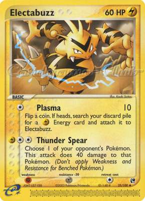 035 / 100 Electabuzz non comune (EN) -NEAR MINT-