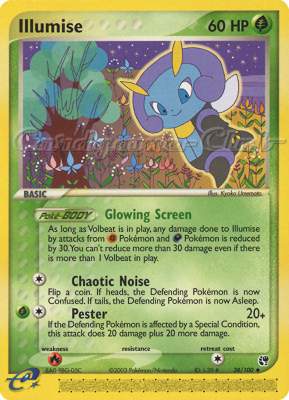 038 / 100 Illumise non comune (EN) -NEAR MINT-