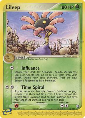 042 / 100 Lileep I-40 non comune (EN) -NEAR MINT-