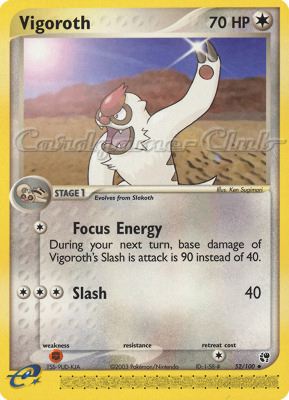 052 / 100 Vigoroth non comune (EN) -NEAR MINT-