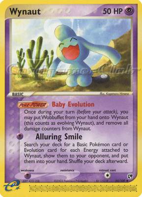 054 / 100 Wynaut non comune (EN) -NEAR MINT-
