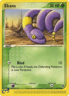 064 / 100 Ekans comune (EN) -NEAR MINT-