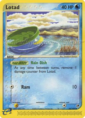 066 / 100 Lotad I-12 comune (EN) -NEAR MINT-