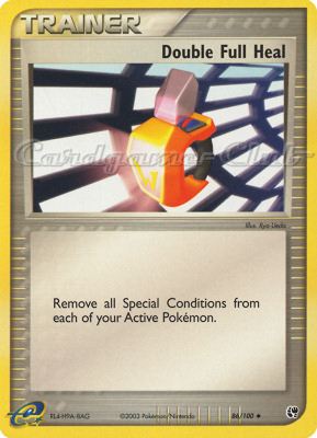 086 / 100 Double Full Heal non comune (EN) -NEAR MINT-