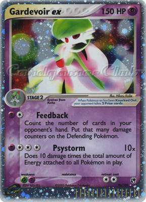 096 / 100 Gardevoir Ex rara ex foil (EN) -NEAR MINT-