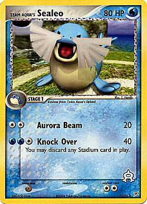 31 / 95 Team Aqua's Sealeo non comune (EN) -NEAR MINT-