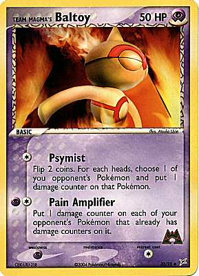 32 / 95 Team Magma's Baltoy non comune (EN) -NEAR MINT-