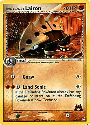 36 / 95 Team Magma's Lairon non comune (EN) -NEAR MINT-