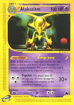 002 / 144 Alakazam rara (EN) -NEAR MINT-