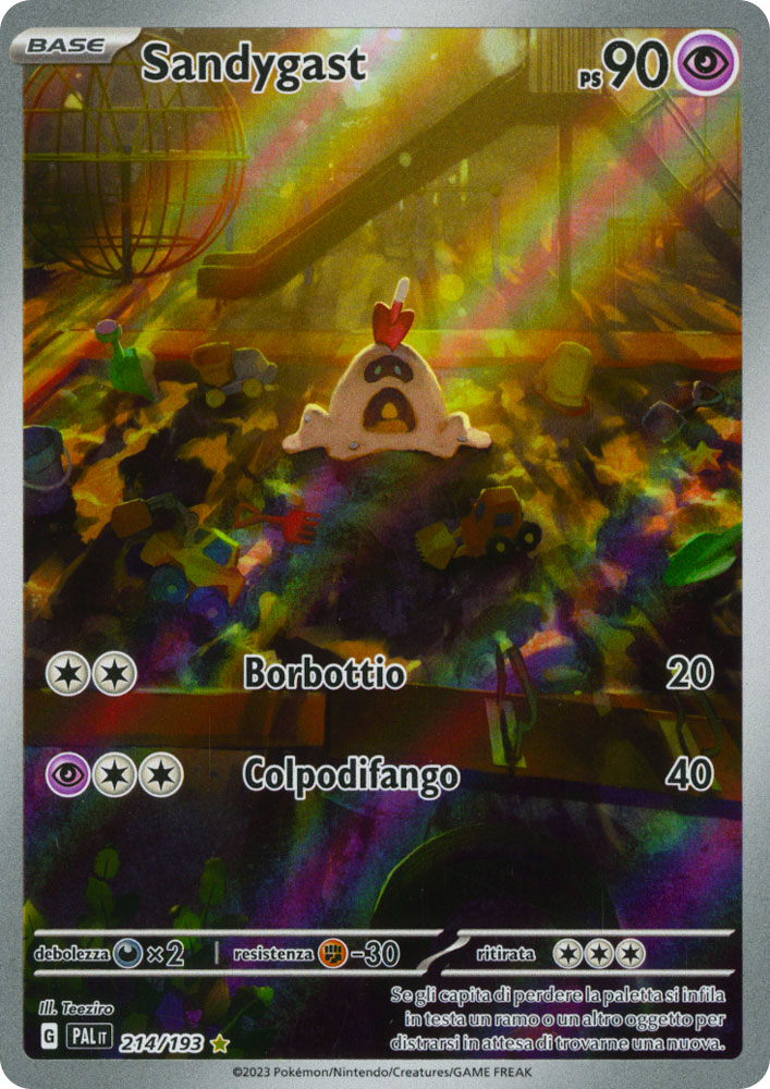 214 / 193 Sandygast Rara Segreta foil (IT) -NEAR MINT-