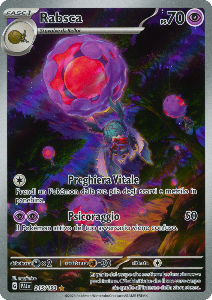 215 / 193 Rabsca Rara Segreta foil (IT) -NEAR MINT-