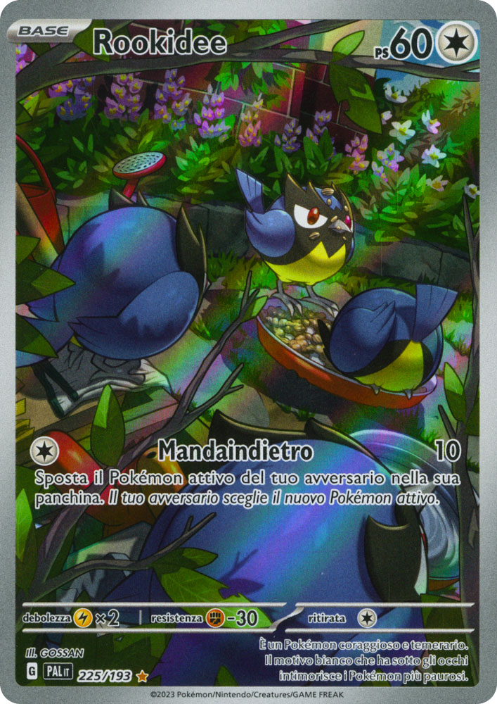 225 / 193 Rookidee Rara Segreta foil (IT) -NEAR MINT-