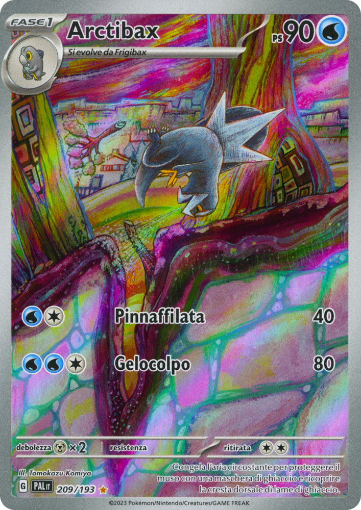209 / 193 Arctibax Rara Segreta foil (IT) -NEAR MINT-