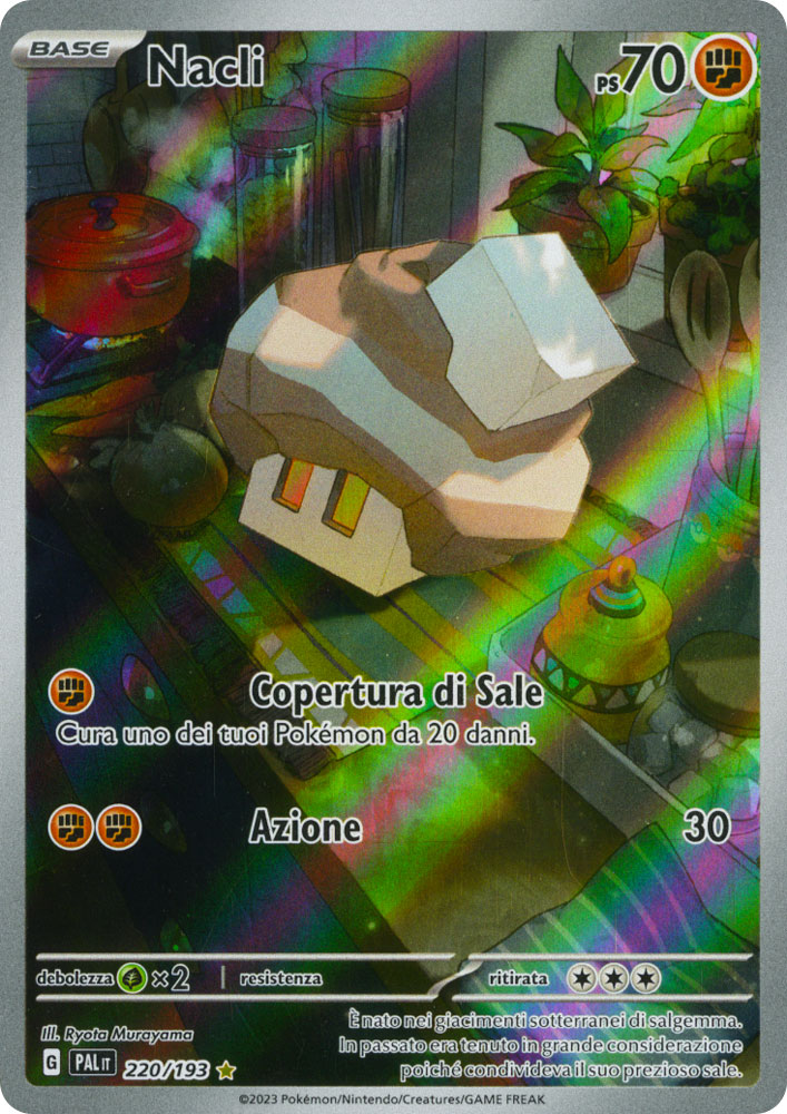 220 / 193 Nacli Rara Segreta foil (IT) -NEAR MINT-