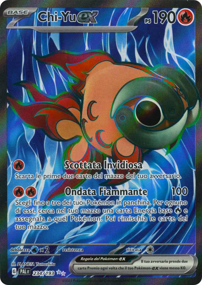 234 / 193 Chi-Yu ex Rara Segreta foil (IT) -NEAR MINT-