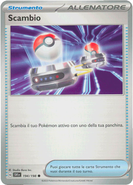 194/198 Scambio Comune normale (IT) -NEAR MINT-