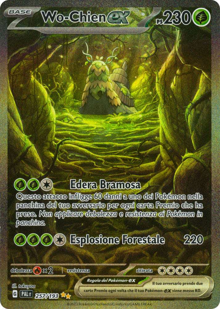 257 / 193 Wo-Chien ex Rara Segreta foil (IT) -NEAR MINT-