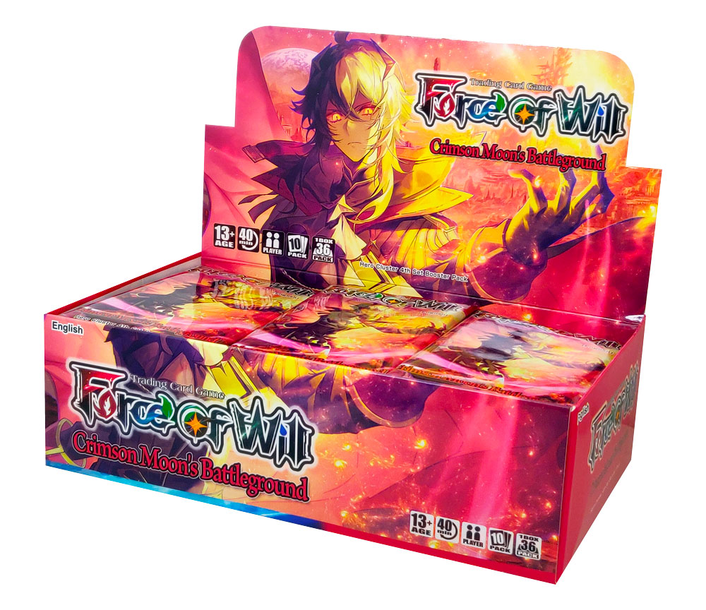 Crimson Moon's Battleground display 36 buste (EN)