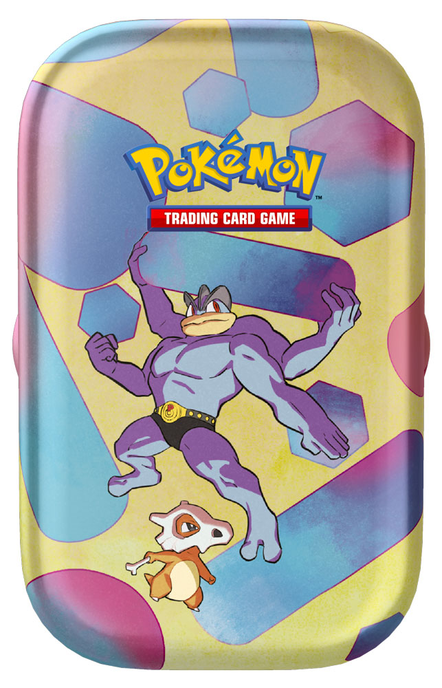 Scarlatto e Violetto 151 Mini Tin da collezione Machamp e Cubone (IT)
