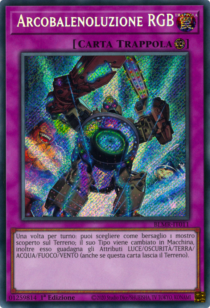 BLMR-IT011 Arcobalenoluzione RGB Rara Segreta 1a Edizione (IT) -NEAR MINT-