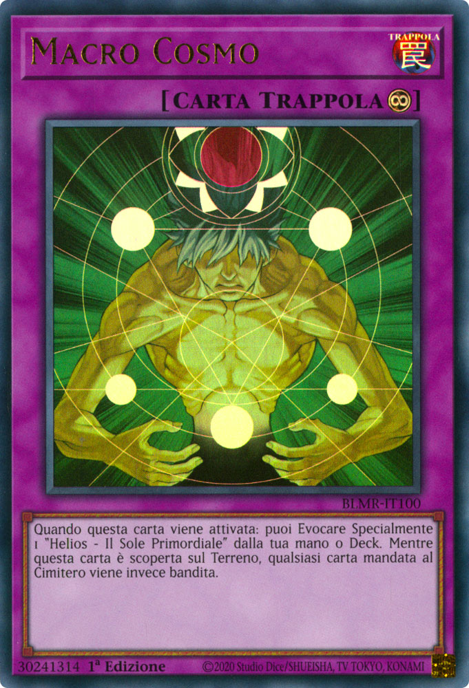 BLMR-IT100 Macro Cosmo Ultra Rara 1a Edizione (IT) -NEAR MINT-