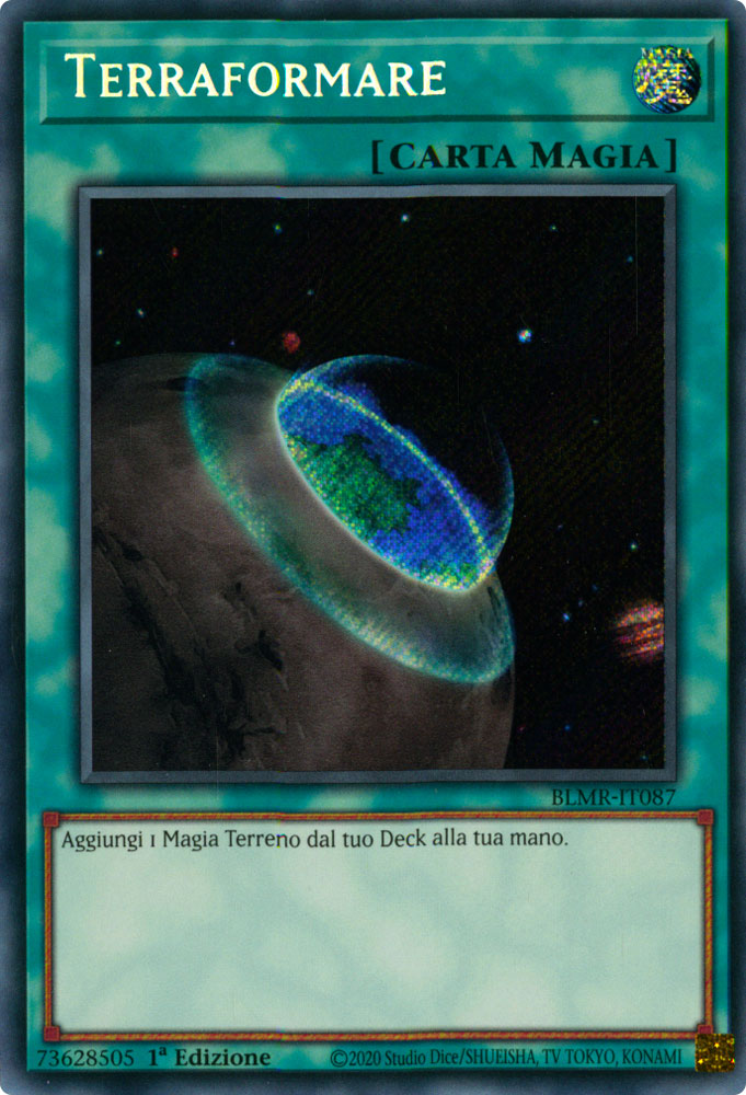 BLMR-IT087 Terraformare Rara Segreta 1a Edizione (IT) -NEAR MINT-