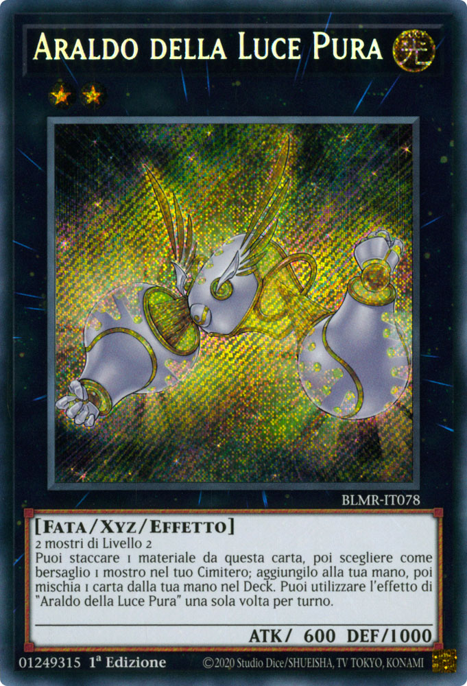 BLMR-IT078 Araldo della Luce Pura Rara Segreta 1a Edizione (IT) -NEAR MINT-