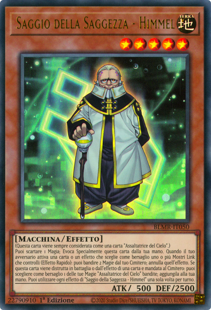 BLMR-IT050 Saggia della Saggezza - Himmel Ultra Rara 1a Edizione (IT) -NEAR MINT-