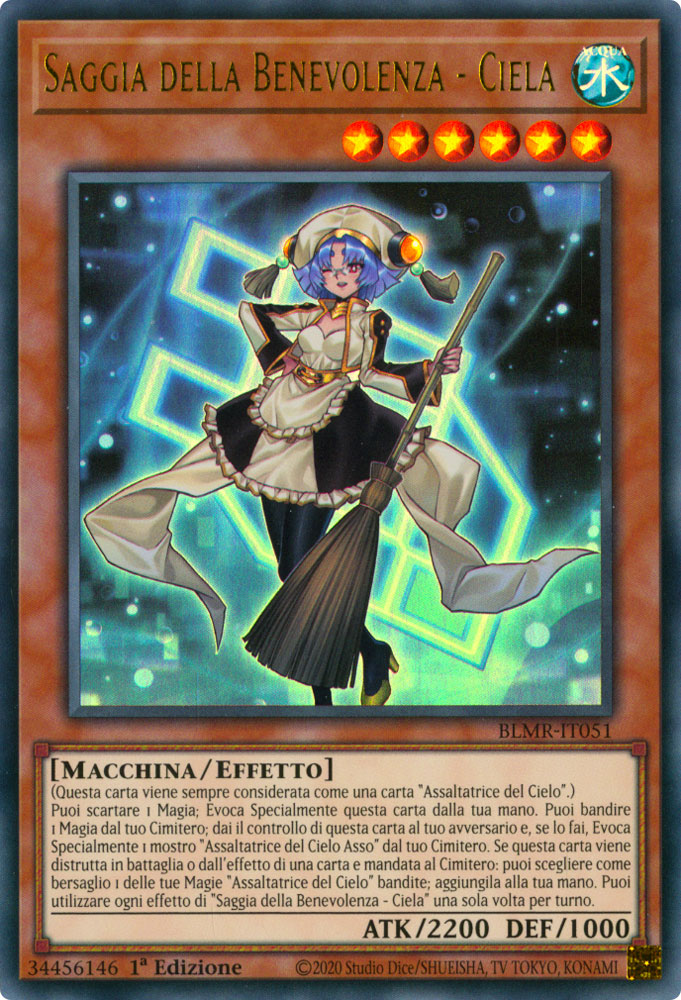 BLMR-IT051 Saggia della Benevolenza - Ciela Ultra Rara 1a Edizione (IT) -NEAR MINT-