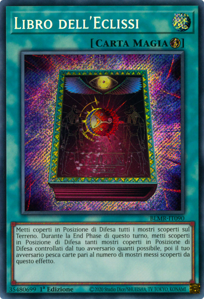 BLMR-IT090 Libro dell'Eclissi Rara Segreta 1a Edizione (IT) -NEAR MINT-