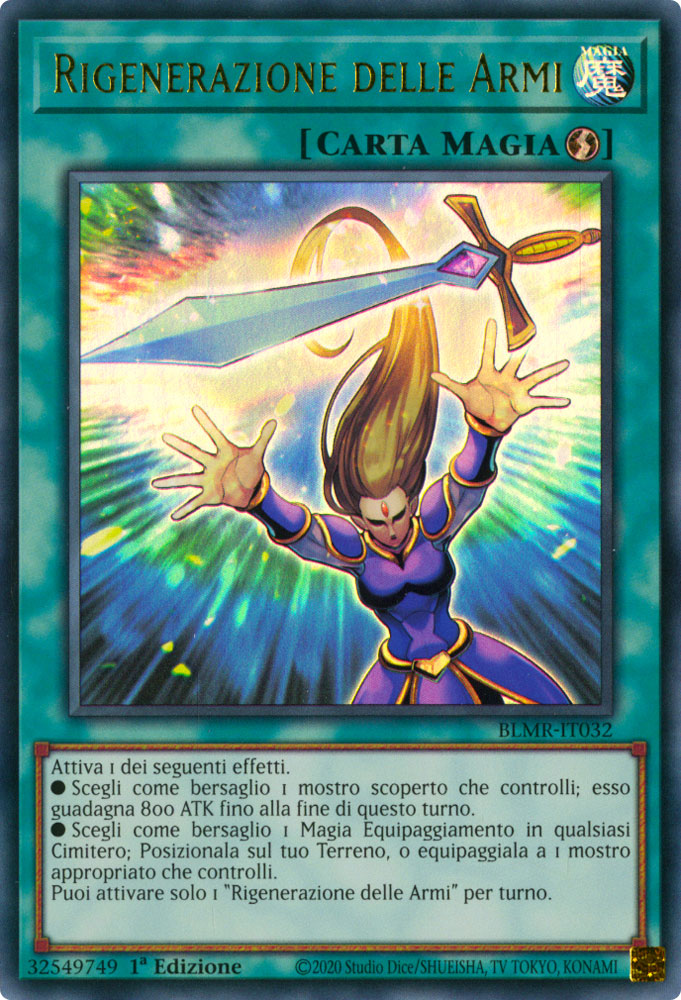 BLMR-IT032 Rigenerazione delle Armi Ultra Rara 1a Edizione (IT) -NEAR MINT-