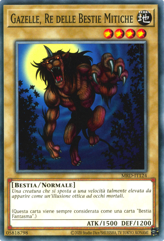 MRD-IT124 Gazelle, Re delle Bestie Mitiche Comune unlimited (IT) -NEAR MINT-