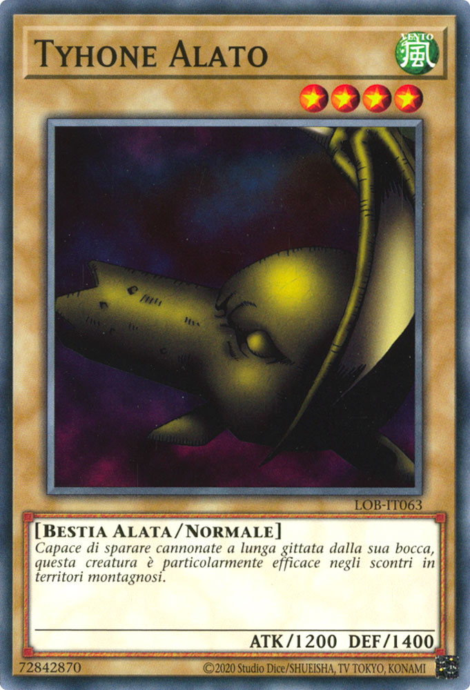 LOB-IT063 Tyhone Alato Comune unlimited (IT) -NEAR MINT-