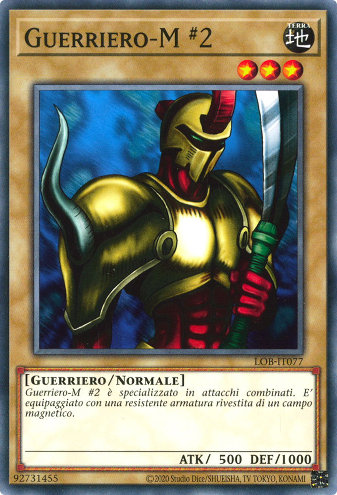 LOB-IT077 Guerriero-M #2 Comune unlimited (IT) -NEAR MINT-