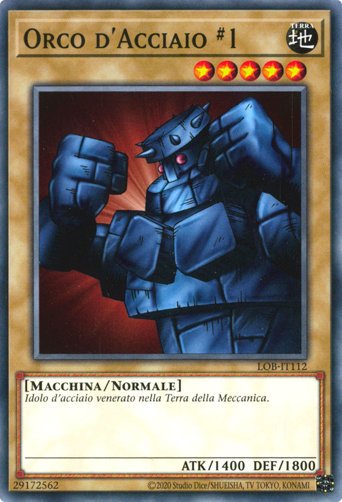 LOB-IT112 Orco d'Acciaio #1 Comune unlimited (IT) -NEAR MINT-