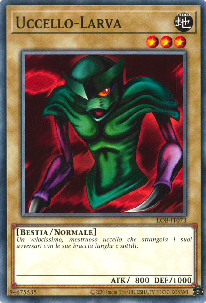 LOB-IT073 Uccello-Larva Comune unlimited (IT) -NEAR MINT-