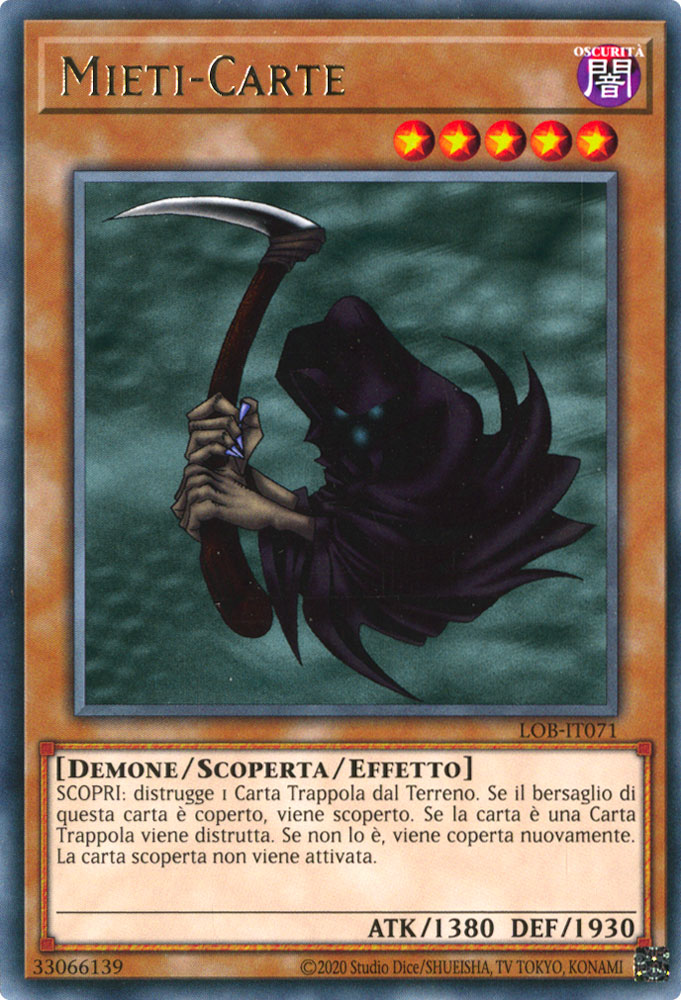 LOB-IT071 Mieti-Carte Rara unlimited (IT) -NEAR MINT-