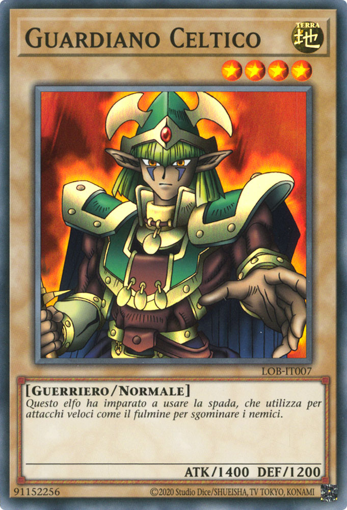 LOB-IT007 Guardiano Celtico Super Rara unlimited (IT) -NEAR MINT-