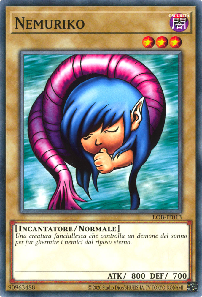 LOB-IT013 Nemuriko Comune unlimited (IT) -NEAR MINT-