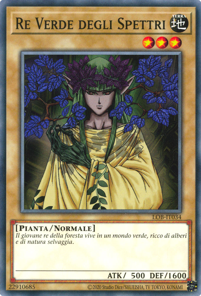 LOB-IT034 Re Verde degli Spettri Comune unlimited (IT) -NEAR MINT-