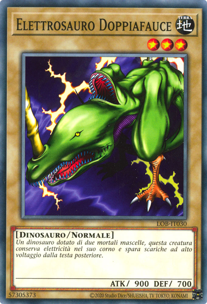 LOB-IT030 Elettrosauro Doppiafauce Comune unlimited (IT) -NEAR MINT-