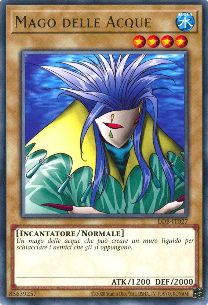 LOB-IT027 Mago delle Acque Rara unlimited (IT) -NEAR MINT-