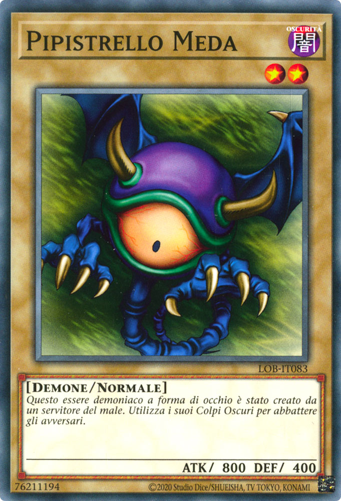 LOB-IT083 Pipistrello Meda Comune unlimited (IT) -NEAR MINT-