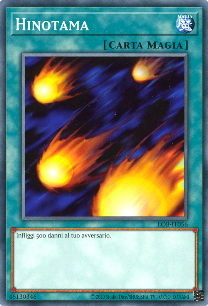 LOB-IT056 Hinotama Comune unlimited (IT) -NEAR MINT-