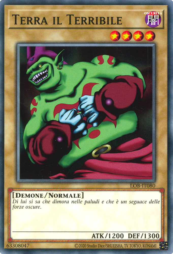 LOB-IT080 Terra il Terribile Comune unlimited (IT) -NEAR MINT-