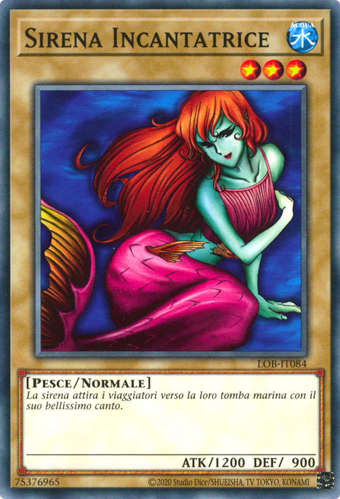 LOB-IT084 Sirena Incantatrice Comune unlimited (IT) -NEAR MINT-